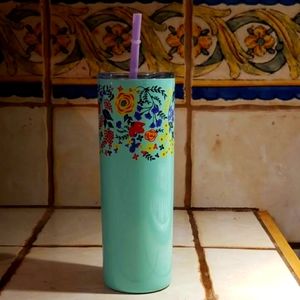 Nature Travel Mug/Cup with Straw